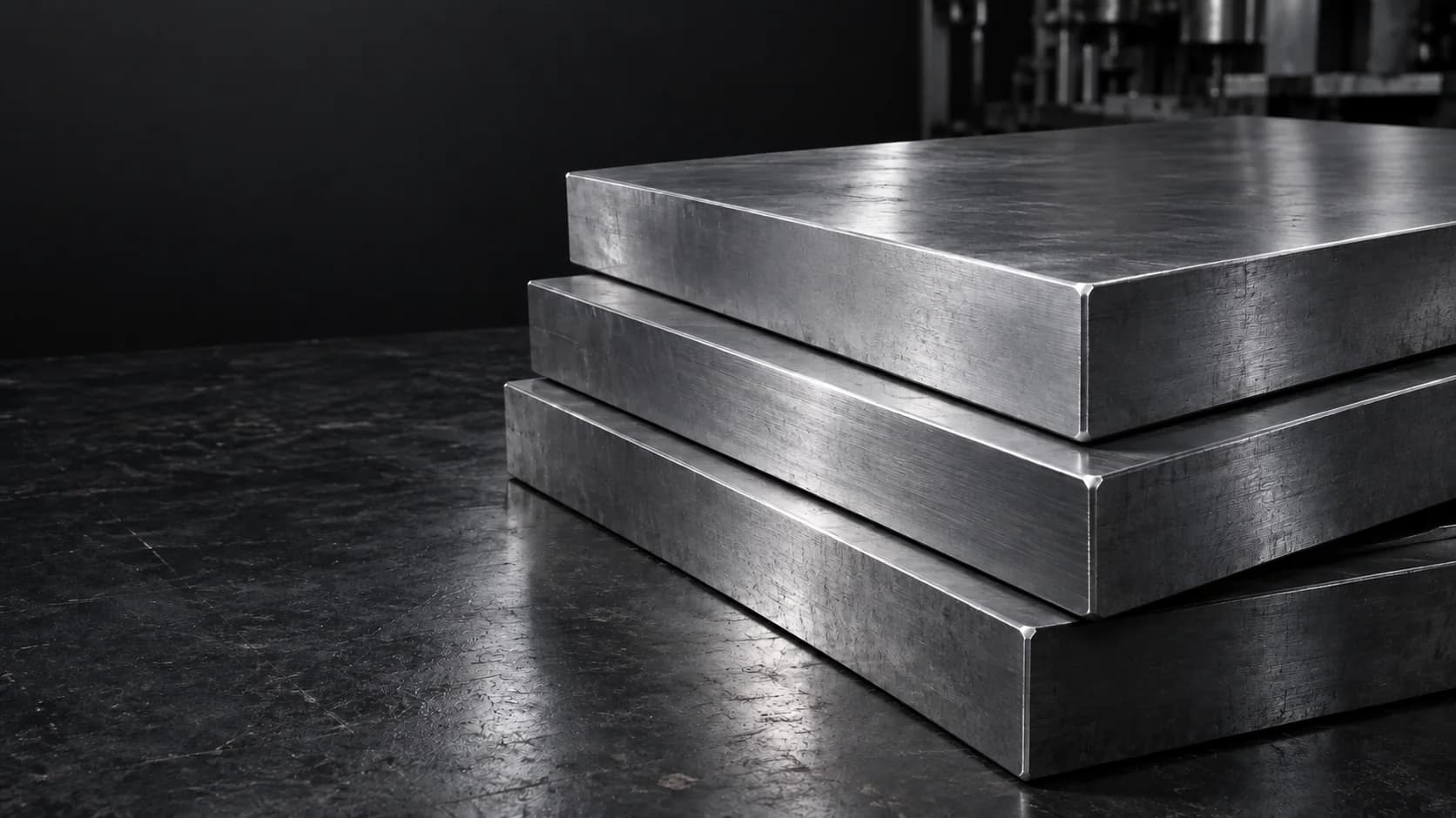 Finished steel plates